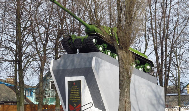 161502 603x354 2 - Памятник танковому экипажу П. Рака в Борисове